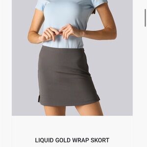 Liquid Yacht Wear Boat Bum Skort UPF Protection Quick Dry Performance Fabrics